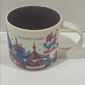 Starbucks Disneyland mug.